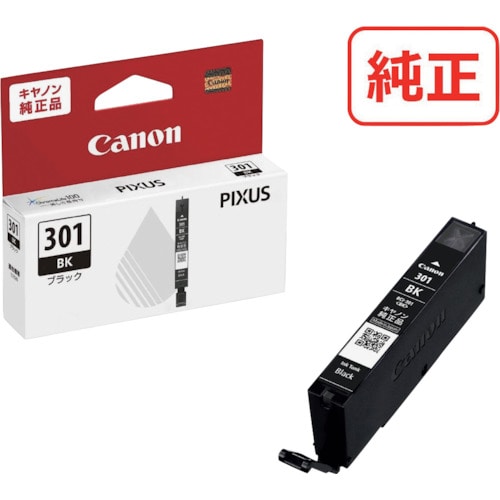 トラスコ中山 キヤノン インクタンク BCI-301BK 525-6032 (ご注文単位1個) 【直送品】