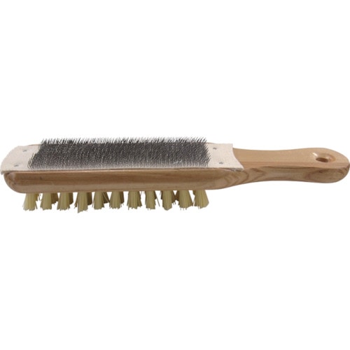 トラスコ中山 ツボサン ヤスリブラシ 中 852-7949 (ご注文単位1本) 【直送品】