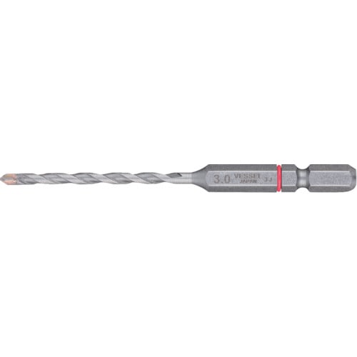 トラスコ中山 ベッセル CPD－3.0 磁器タイル用ドリル 610-6782  (ご注文単位10本) 【直送品】