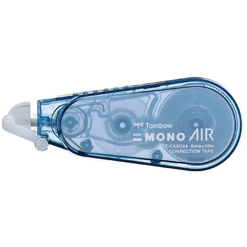 トラスコ中山 Tombow 修正テープ モノエアー 使いきりタイプ 5mm アッシュブルー 592-7236 (ご注文単位1個) 【直送品】