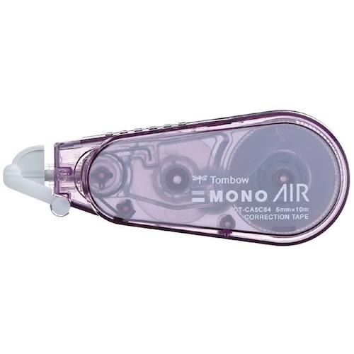 トラスコ中山 Tombow 修正テープ モノエアー 使いきりタイプ 5mm モーブピンク 592-7240 (ご注文単位1個) 【直送品】