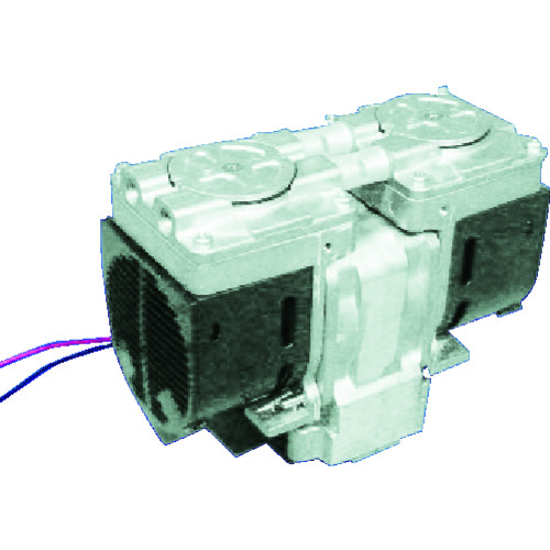 トラスコ中山 ULVAC DC24V ダイアフラム型ドライ真空ポンプ 792-8653 (ご注文単位1台) 【直送品】