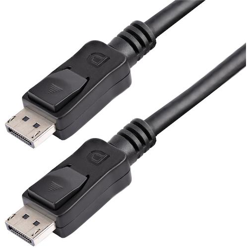 トラスコ中山 スターテック DisplayPort 1.2 ケーブル/50cm /4K60Hz /VESA認証/ブラック/ ディスプレイポート 538-0099 (ご注文単位1袋) 【直送品】