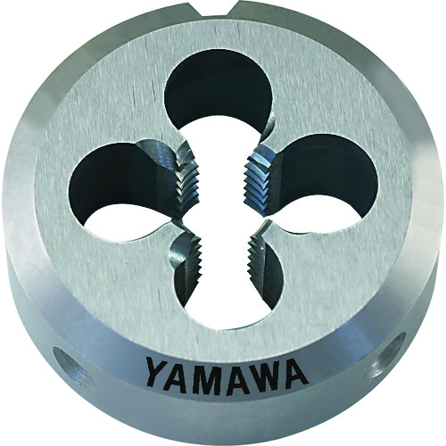 トラスコ中山 ヤマワ ポイントソリッドダイス DPO S6 M12X1.25 38径 215-8348 (ご注文単位1個) 【直送品】