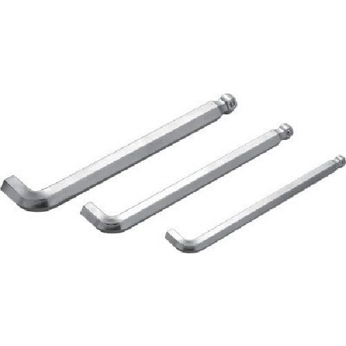 トラスコ中山 ASH ショートボールダックスキー六角棒レンチ3mm 816-5132 (ご注文単位1本) 【直送品】