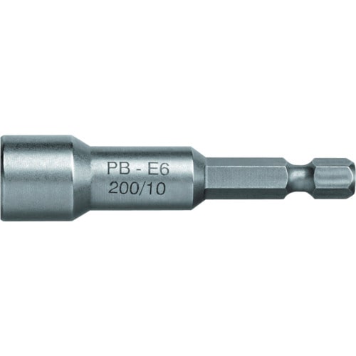 トラスコ中山 PBスイスツールズ E6-200-6M ソケットビット(マグネット付) 857-3091 (ご注文単位1本) 【直送品】