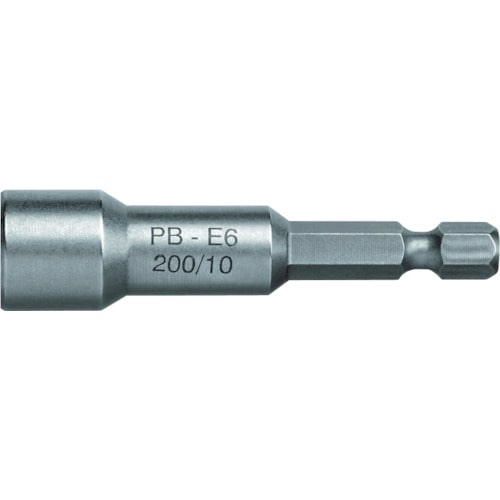 トラスコ中山 PBスイスツールズ E6-200-9M ソケットビット(マグネット付) 857-3097 (ご注文単位1本) 【直送品】