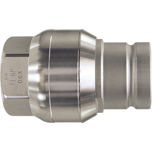 トラスコ中山 日東 フラットフェイスカプラFF型 相手側取付サイズR1/2(20905) 777-9496 (ご注文単位1個) 【直送品】