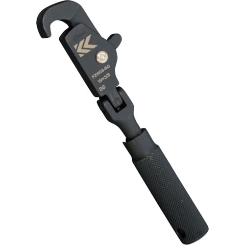 トラスコ中山 フジ矢 全ネジクイックレンチ3/8(黒金) 565-5274 (ご注文単位1個) 【直送品】