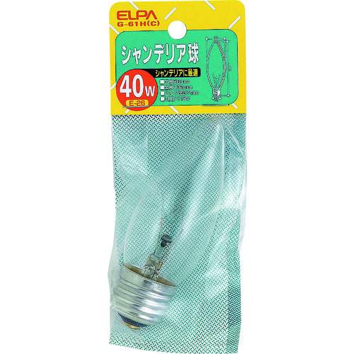 トラスコ中山 ELPA シャンデリアE26 166-1790 (ご注文単位1個) 【直送品】