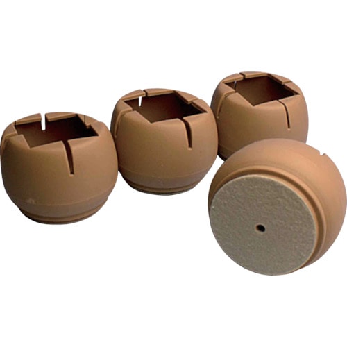 トラスコ中山 WAKI Wフェルトキャップ角 GKー803(36-50)4個入 855-8188 (ご注文単位1パック) 【直送品】