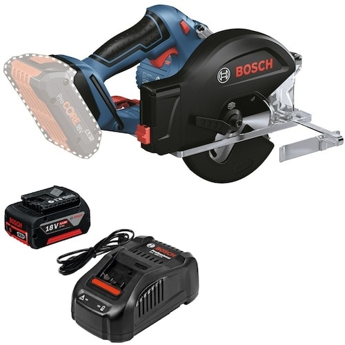トラスコ中山 ボッシュ 18Vコードレスチップソーカッター+バッテリー充電器セット 522-7331 (ご注文単位1セット) 【直送品】
