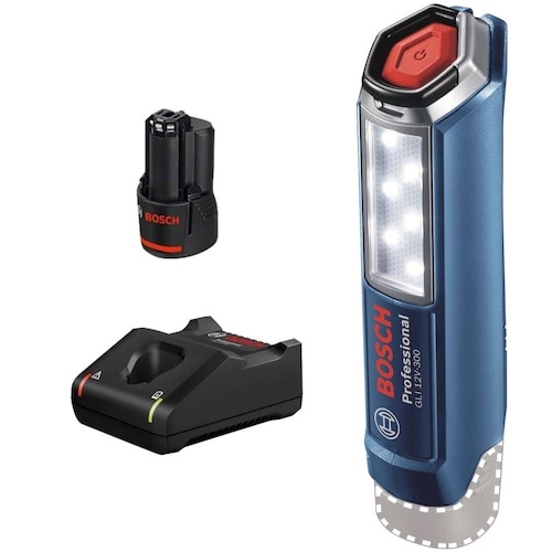 トラスコ中山 ボッシュ 10.8VコードレスライトLED+バッテリー充電器セット 521-2495 (ご注文単位1セット) 【直送品】