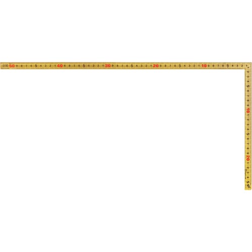 トラスコ中山 SK 金曲尺 50cm/1尺5寸 快段目盛 併用目盛 596-2558 (ご注文単位1個) 【直送品】