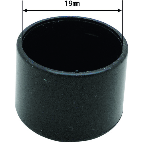トラスコ中山 WAKI パイプキャップ 19mm アサガタ 4個入 177-5068 (ご注文単位1パック) 【直送品】