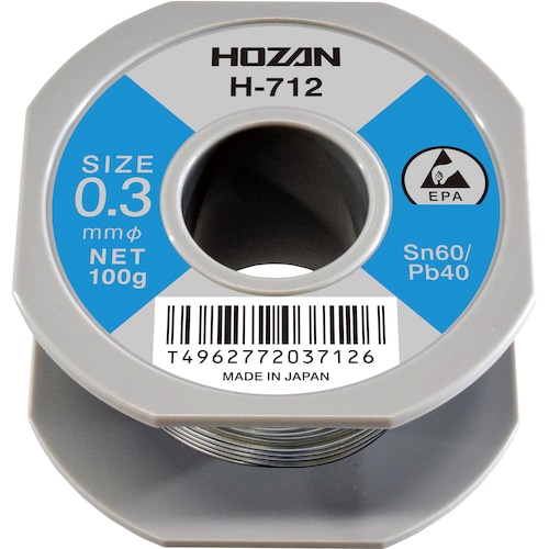 トラスコ中山 HOZAN ハンダ 100g 810-7400 (ご注文単位1個) 【直送品】