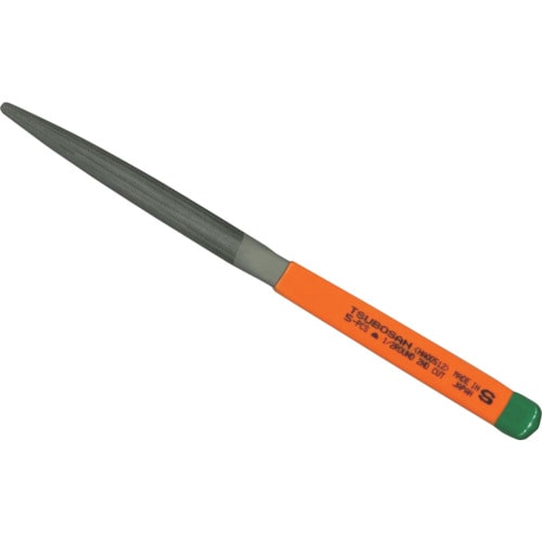 トラスコ中山 ツボサン 単目ヤスリ 5本組 半丸 中目 253-3068 (ご注文単位1組) 【直送品】