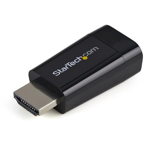 トラスコ中山 スターテック ディスプレイアダプター/HDMI - VGA/1080p/小型/オーディオなし 493-1403 (ご注文単位1箱) 【直送品】