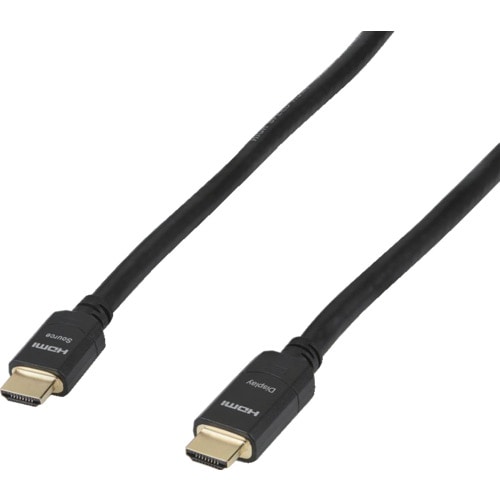 トラスコ中山 スターテック HDMI 1.4ケーブル/30m/4K30Hz/アクティブ/CL2/オス・オス/BK 492-9815 (ご注文単位1箱) 【直送品】