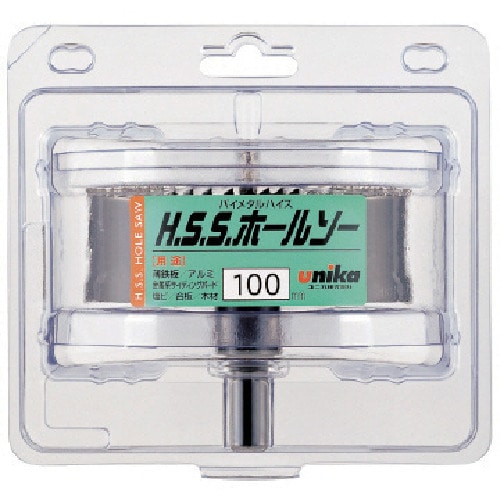 トラスコ中山 ユニカ HSS ハイスホールソー85mm 749-5960  (ご注文単位1本) 【直送品】