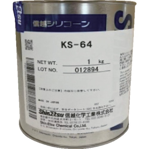 トラスコ中山 信越 電機絶縁シール用グリース 1kg 耐熱用 814-8112  (ご注文単位1缶) 【直送品】