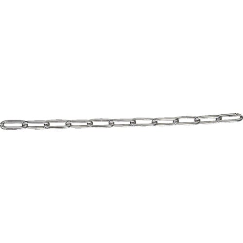 トラスコ中山 水本 ステンレス カットチェーン 3m 線径3mm (1本入) 849-0390 (ご注文単位1袋) 【直送品】