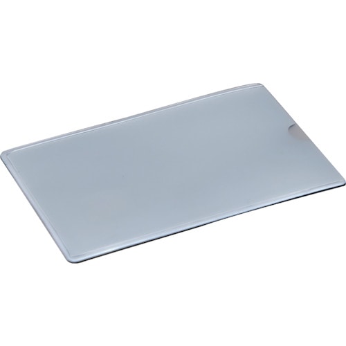 トラスコ中山 TRUSCO マグネット式見出しプレート 名刺サイズ 61X95 白 10枚入 557-9378 (ご注文単位1パック) 【直送品】