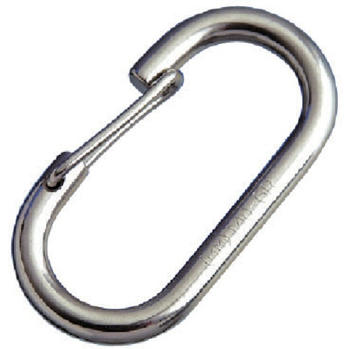 トラスコ中山 水本 ステンレス O型フック(ロープ用)線径5mm長さ41mm 849-1968 (ご注文単位1個) 【直送品】