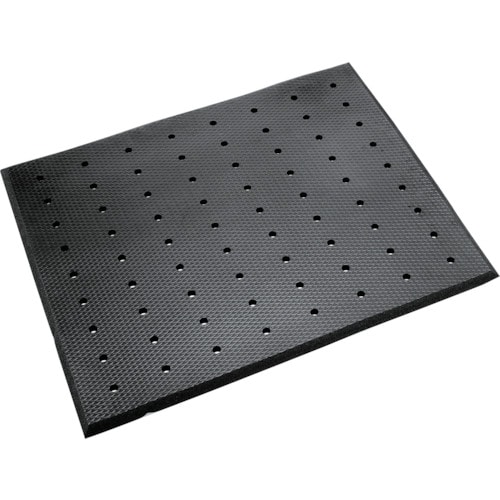 トラスコ中山 テラモト 耐油クッションマットFW(穴あきタイプ) 750×900mm 623-1549 (ご注文単位1枚) 【直送品】