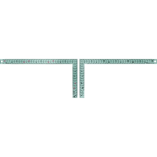 トラスコ中山 SK シルバー曲尺厚手広巾快段目盛 30cm 123-7636 (ご注文単位1本) 【直送品】