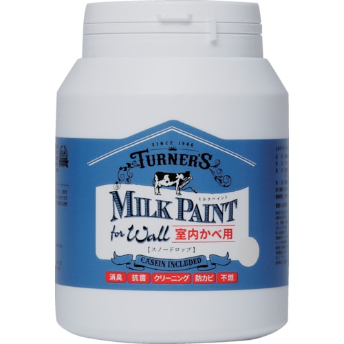 トラスコ中山 ターナー ミルクペイントウォールブラックペッパー450ML 225-9349 (ご注文単位1個) 【直送品】
