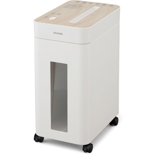 トラスコ中山 IRIS 103433 オフィスシュレッダー ホワイト 574-3379 (ご注文単位1台) 【直送品】