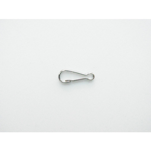 トラスコ中山 ニッサチェイン ニッケル甲丸スナップ 17mm (2個入) 849-2130 (ご注文単位1パック) 【直送品】
