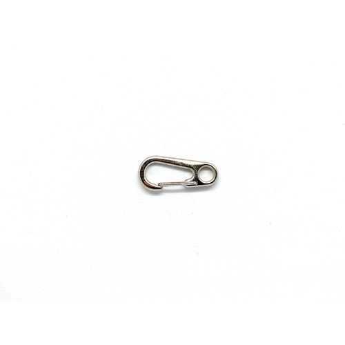 トラスコ中山 ニッサチェイン ニッケルスプリングスナップ 34mm(1個入) 849-2134 (ご注文単位1パック) 【直送品】