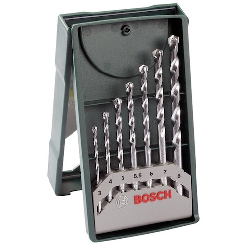 トラスコ中山 ボッシュ 振動ドリルビットセット 537-5224 (ご注文単位1セット) 【直送品】