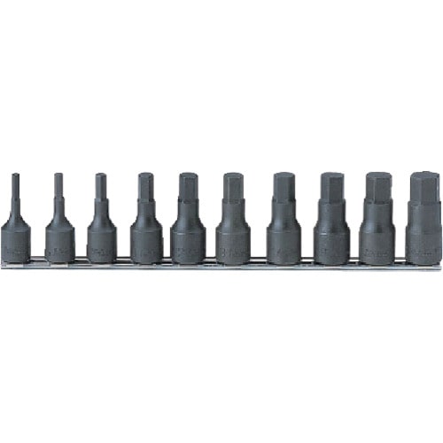 トラスコ中山 コーケン ヘックスビットソケットセット 差込角12.7mm 811-8358 (ご注文単位1個) 【直送品】