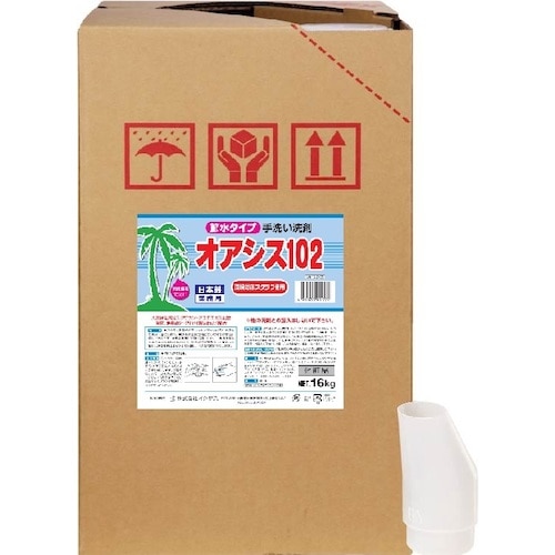 トラスコ中山 SYK オアシス102 16kg 136-0101 (ご注文単位1缶) 【直送品】