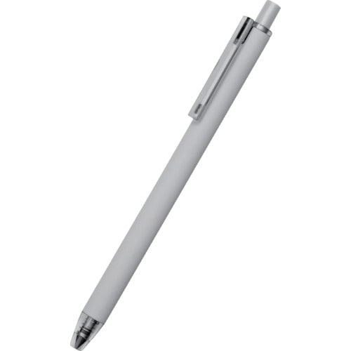 トラスコ中山 サンスター文具 metacil(メタシル) light knock グレー 537-7079 (ご注文単位1本) 【直送品】