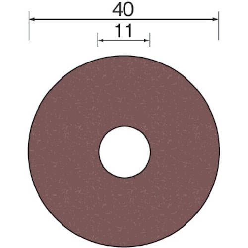 トラスコ中山 ミニモ サンドペーパーディスク#1000 φ40 (100枚入) 852-5157 (ご注文単位1袋) 【直送品】