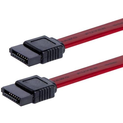 トラスコ中山 スターテック SATAケーブル/30cm/SATA 3.0/レッド/シリアルATA HDD ハードディスクドライブ用 574-5261 (ご注文単位1袋) 【直送品】