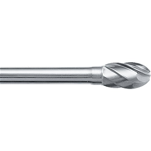 トラスコ中山 スーパー スーパー超硬バー アルミカット ロー付タイプ シャンク径6mm 卵型 刃径:19.0 321-7639 (ご注文単位1本) 【直送品】