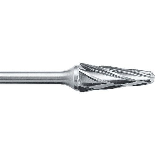 トラスコ中山 スーパー スーパー超硬バー アルミカット ロー付タイプ シャンク径6mm テーパー型 刃径:16.0 321-7752 (ご注文単位1本) 【直送品】