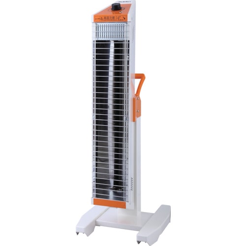 トラスコ中山 スイデン 遠赤外線ヒーター シングルタイプ温度調節機能付 100V 584-5868 (ご注文単位1台) 【直送品】