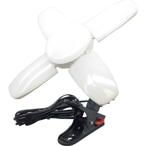 トラスコ中山 WING ACE LED電球付クリップランプ スーパールミネX60CL 582-7941 (ご注文単位1個) 【直送品】