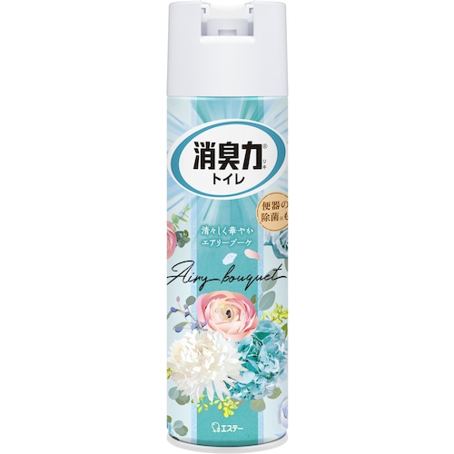 トラスコ中山 エステー トイレの消臭力スプレー エアリーブーケ 522-6840 (ご注文単位1本) 【直送品】
