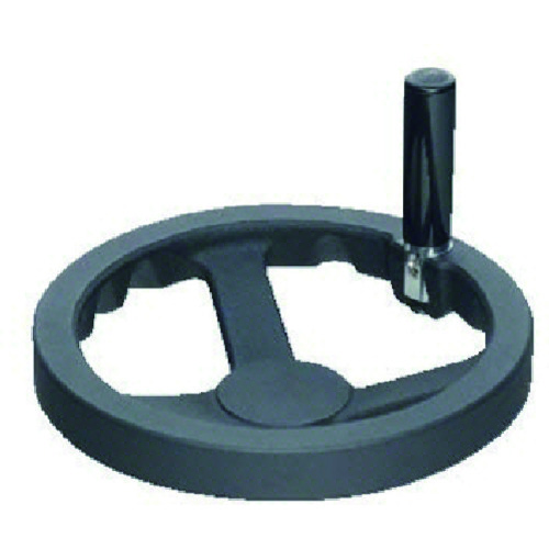 トラスコ中山 イマオ ハンドル 安全ハンドル車(加工付) ハンドル径160mm 132-5454 (ご注文単位1個) 【直送品】
