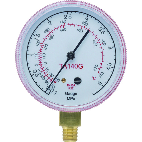 トラスコ中山 タスコ 圧力計R32/R410A 104-6029 (ご注文単位1個) 【直送品】