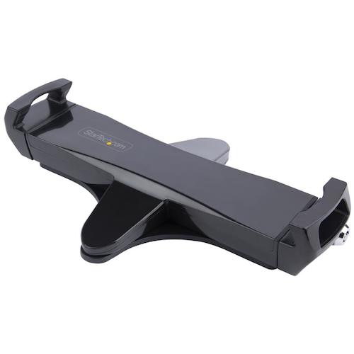トラスコ中山 スターテック タブレットホルダー/VESA取付け/7.9~12.5インチ/耐荷重2kg/クリップ式/盗難防止機構/鍵付き/ブラック 574-6872 (ご注文単位1箱) 【直送品】