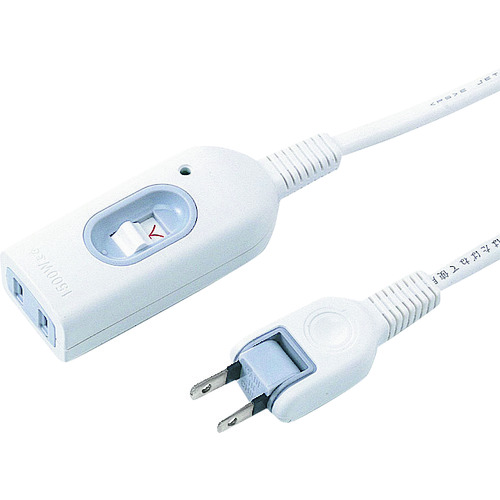 トラスコ中山 SANWA 中間スイッチ付延長コード 203-1312 (ご注文単位1本) 【直送品】