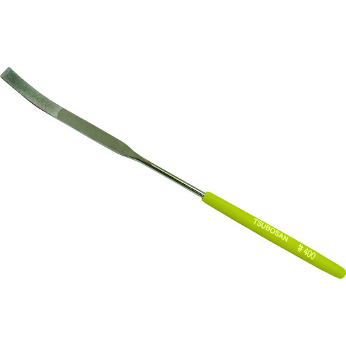 トラスコ中山 ツボサン ダイヤモンドヤスリ 片コテ 平 #400 852-9109 (ご注文単位1本) 【直送品】